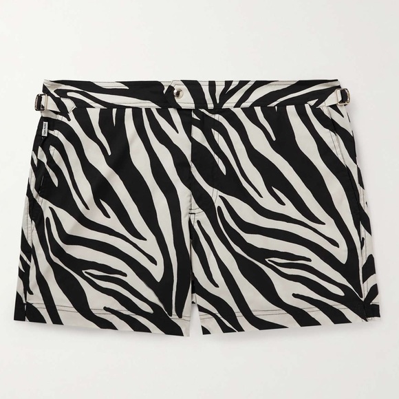 TOM FORD Zeba-Print Swim Shorts NWT - Picture 2 of 6